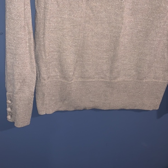 Talbots tan and gold sweater size XS - Picture 3 of 8
